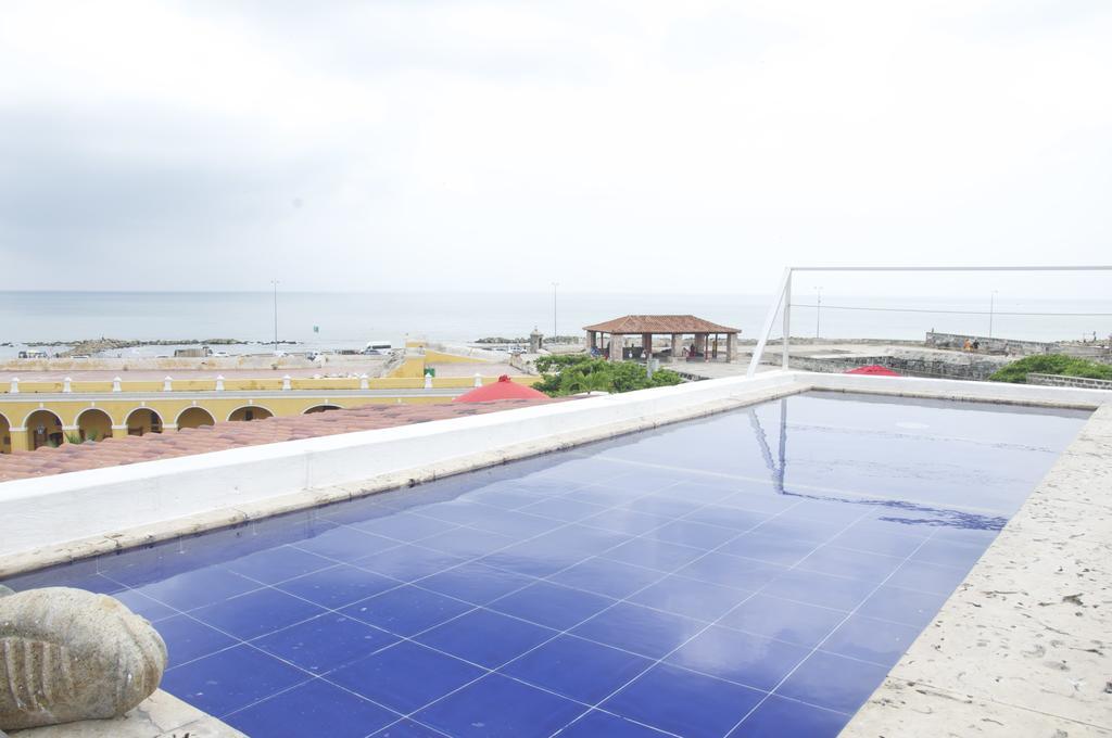 Апартаменты Penthouse Caribbean View And Private Pool, Картахена Экстерьер фото