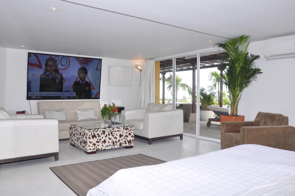 Апартаменты Penthouse Caribbean View And Private Pool, Картахена Экстерьер фото