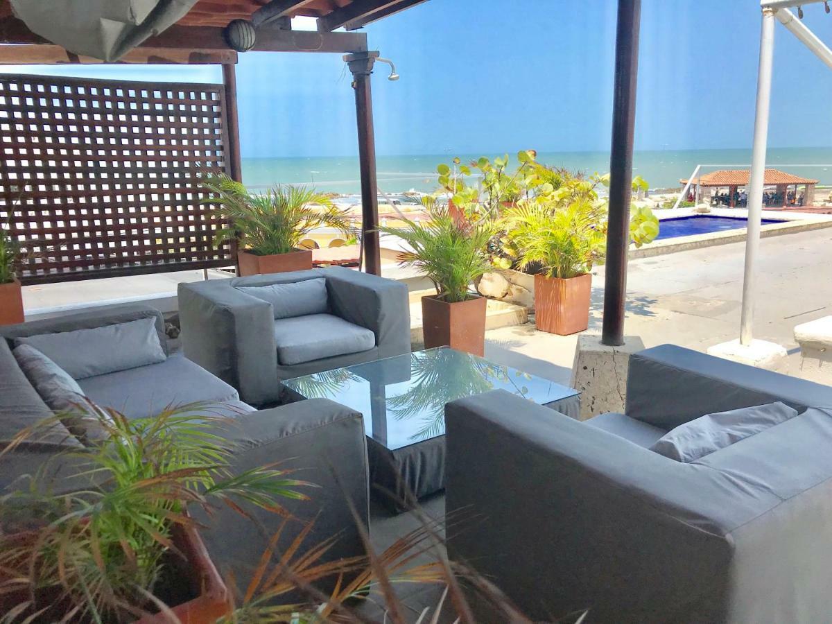 Апартаменты Penthouse Caribbean View And Private Pool, Картахена Экстерьер фото